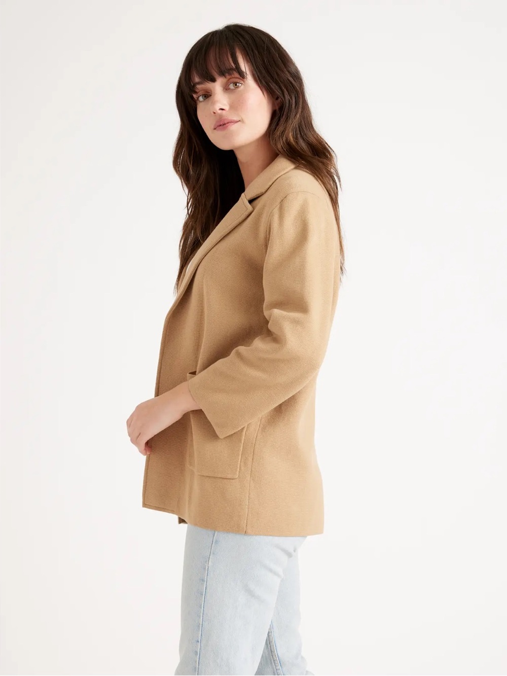 NWT Quince Camel Blazer